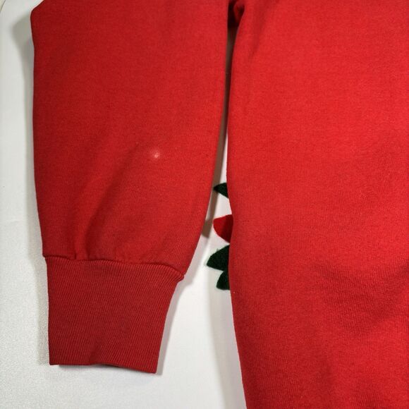 Ugly Christmas Sweater Women Size Large Home Alone SpongeBob Thrashed distressed - Picture 8 of 10